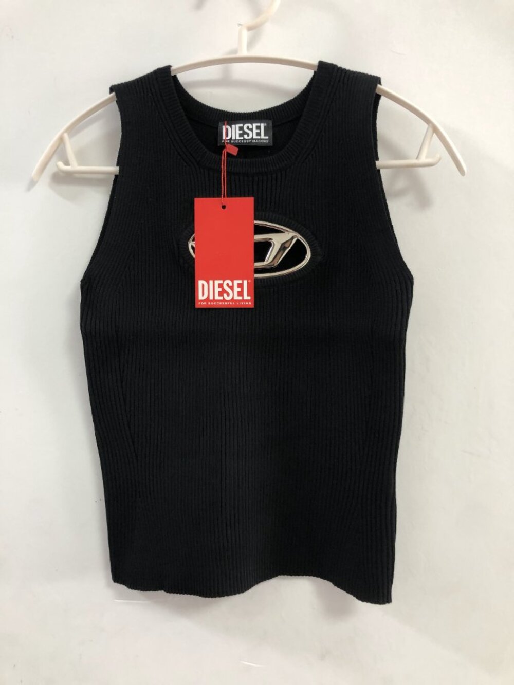 New Diesel Logo Cutout Tank Top - Picture 4 of 7